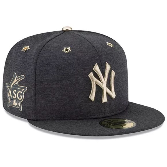 NY Yankees 2017 ASG Edition Fitted 59FIFTY New Era Baseball Hat Size 8 - Picture 1 of 13